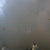 Пожар в московском ТЦ увеличился в два раза