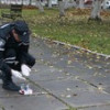 На Львовщине мужчина облился бензином и поджег себя под окнами мэра (ВИДЕО)