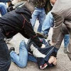 «Титушки» в Днепропетровске разгромили Евромайдан. Людей жестоко избили