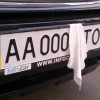 Для легковых авто ввели новые номерные знаки