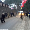 Сегодня  автомайдан заглянул «в гости» к расскошному имению Захарченка
