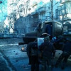 На Институтской митингующие отбили атаку «Беркута»