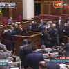 Оксана Калетник заехала по лицу свободовцу Михальчишину (ВИДЕО)