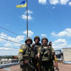 Над Славянском подняли украинский флаг (ФОТО)