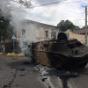 Террористы вчера выставляли в Донецке свой подбитый хлам, выдавая его за украинскую технику