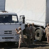 Грузовики путинского конвоя возвращаются домой, семь машин уже в РФ