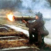 Ночью в Харькове неизвестные обстреляли из огнемета облвоенкомат