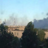 Луганская ТЭС обесточена в результате попадания снаряда (ФОТО)