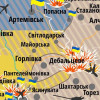 Перемирие нарушено в районе четырех населенных пунктов (КАРТА АТО)