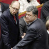 Порошенко и Яценюк сцепились за портфели