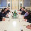 ​Порошенко проводит встречу с делегацией Европарламента по наблюдению за выборами (ФОТО)
