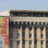 Сгоревший Дом профсоюзов на Майдане ремонтируют с нарушениями (ФОТО)