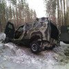 «Кугуар» сил АТО поразили управляемым фугасом. Все военные выжили (ФОТО)