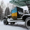 В Новосибирске задержаны активисты, раскрасившие в украинские цвета Ленина и Монумент славы (ФОТО)