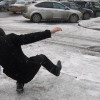 В Киеве из-за гололеда переполнены травмпункты