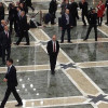 Путин покинул Дворец Независимости в полном одиночестве (ФОТО)