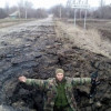 Боевики применили «Ураган»: под Мариуполем от снаряда образовалась огромная воронка (ФОТО)