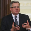 Сегодня Коморовский выступит в Верховной Раде