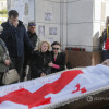 На Майдане попрощались с погибшим бойцом АТО с Грузии