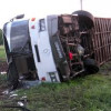 В России перевернулся автобус с украинцами, есть пострадавшие