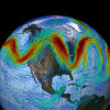 Физики подтвердили важность для климата гигантских волн Россби