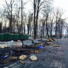 Последствия антимайдана в Мариинском парке (ФОТО)