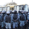 В Киев стягивают автобусы с милицией