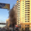 На Черновола снова горела многоэтажка (ФОТО)