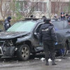 В Дарницком районе Киева взорвался припаркованный внедорожник (ФОТО)