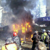 На Шелковичной горят Камазы и Жилой дом (ФОТО)