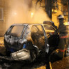 Ночью 1 февраля сожгли машину журналисту «5 канала», вообще за ночь сожгли 7 авто (ФОТО)