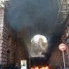 КГГА снова захвачена, также горят ворота Киевсовета (ФОТО)