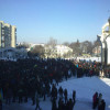 Протестующие захватили Волынскую ОГА и МВД