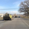 Через Харьков проехала колонна БТРов и танков (ФОТО)