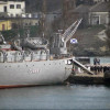 Украинский корабль «Донбасс» поднял российский флаг (ФОТО)