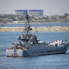 Украинские военные корабли отошли на середину озера Донузлав в Крыму