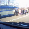 В Крыму российский военный бронеавтомобиль «Тигр» врезался в троллейбус (ФОТО, ВИДЕО)