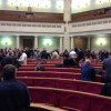 Закрытое заседание Рады проходит без участия депутатов Партии регионов