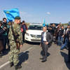 Крымские татары прорвали границу ради пропуска на полуостров Мустафы Джемилева