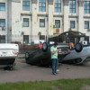 В Киеве посольство РФ забрасывают взрывпакетами