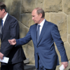 Кэмерон и Путин начали двустороннюю встречу без традиционного рукопожатия