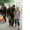«Отважные» террористы при передвижении используют детей (ФОТОФАКТ)