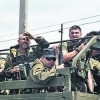 В Горловку прибыли восемь «Уралов» с боевиками