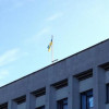 Над Рубежным подняли украинский флаг (ФОТО)