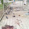 В Горловке на остановке снаряд убил пять человек, еще 10 получили ранения (ФОТО)
