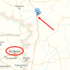 «Конвой Путина» засекли в 40 киллометрах от границы с Луганском (ФОТО+КАРТА)
