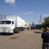 Границу Украины пересекли 145 российской грузовиков