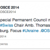 Швейцария созывает экстренное заседание совета ОБСЕ по Украине