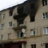 В Донецке в результате попадания снарядов, пострадали жилые дома