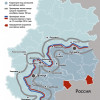 Карта буферной зоны Донбасса после Минска (ИНФОГРАФИКА)